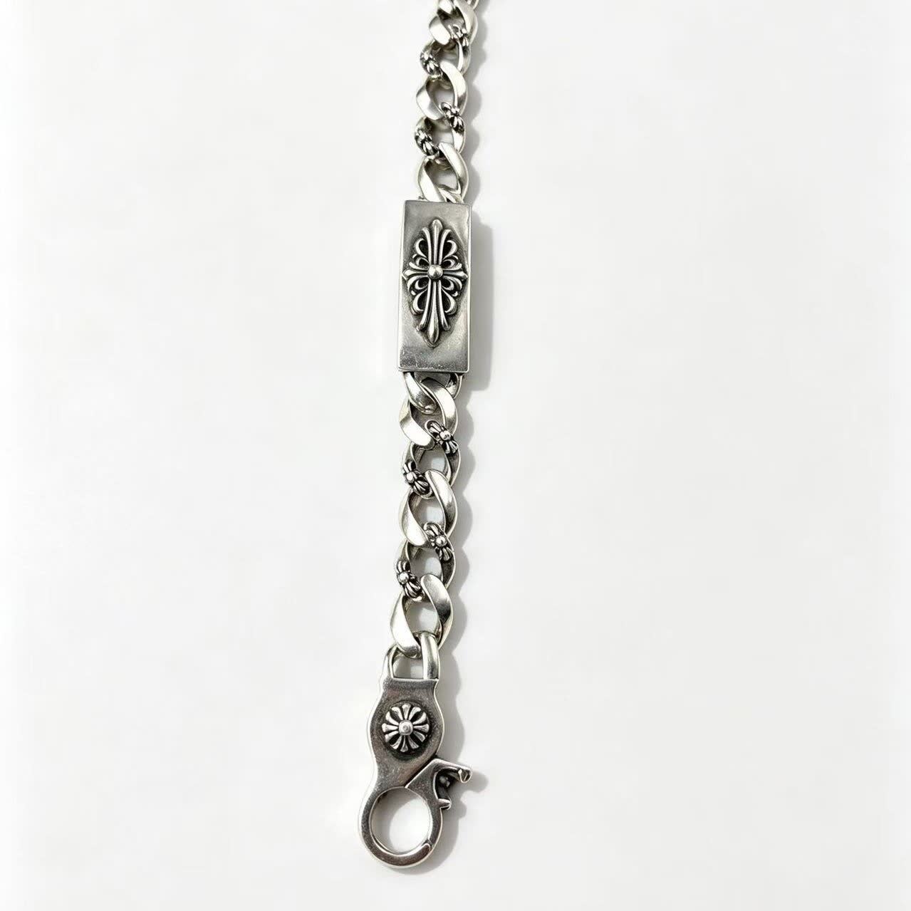 Chrome Hearts Silver Filigree Bracelet